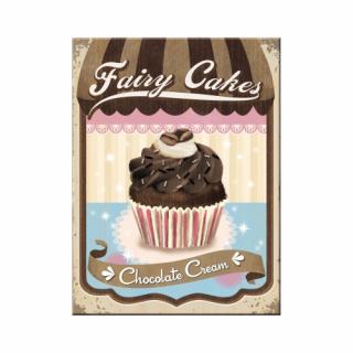 Magnet 6x8 cm Fairy Cakes - Chocolate Cream - Prajituri de vis crema de ciocolata