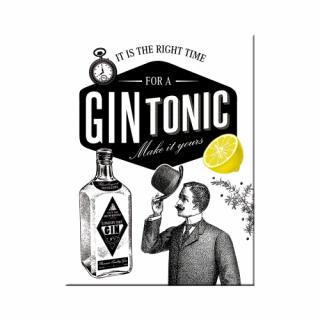 Magnet 6x8 cm Gin tonic