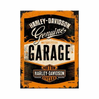 Magnet 6x8 cm Harley-Davidson Garage - Garaj