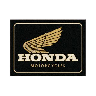 Magnet 6x8 cm Honda MC Motorcycles Gold - Sigla Honda Moto pe Auriu
