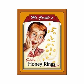 Magnet 6x8 cm Honey Rings - Inele de Miere
