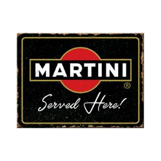 Magnet 6x8 cm Martini - Served Here - Martini - Servit Aici