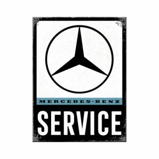 Magnet 6x8 cm Mercedes-Benz Service