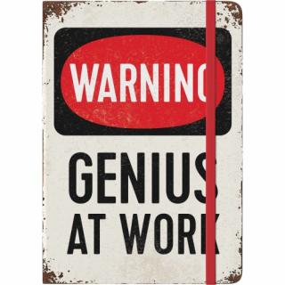 Notebook Genius At Work - Geniu la Munca