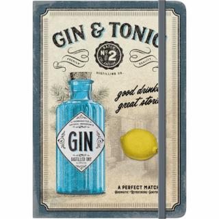 Notebook - Gin  Tonic - Drinks  Stories - Bautura si Povesti