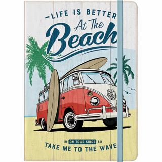 Notebook VW Bulli Beach - Plaja