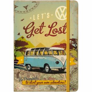 Notebook VW Bulli - Let s Get Lost - Hai sa ratacim