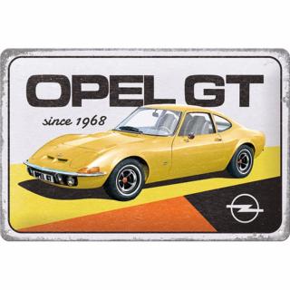 Placa 20x30 Opel - GT since 1968 - Opel GT inca din 1968