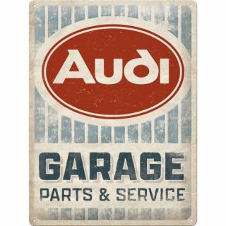Placa 30x40 Audi - Garaj