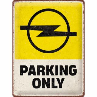 Placa 30x40 Opel - Parking Only - Parcare doar pentru Opel