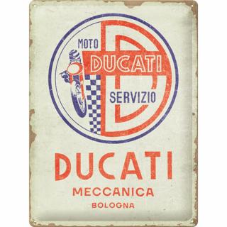 Placa decor 30x40 Ducati Moto Servizio Meccanica - Service Mecanic