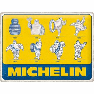 Placa decor 30x40 Michelin Logo Evolution - Evolutia Siglei
