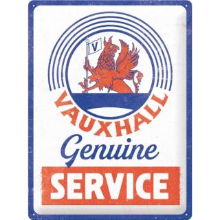 Placa decor 30x40 Vauxhall Genuine Service - Service Autentic Vauxhall