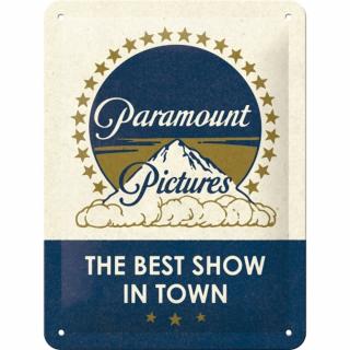 Placa metalica 15X20 Paramount - Classic Logo