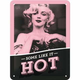 Placa metalica 15x20 Some like it Hot - Unora le place cald