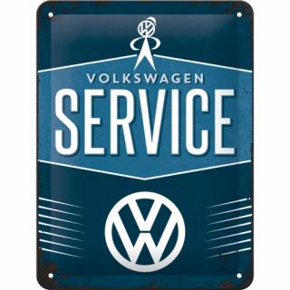 Placa metalica 15x20 Volkswagen-Service