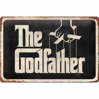 Placa metalica 20x30 Godfather - Logo - Nasul