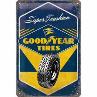 Placa metalica 20x30 Goodyear Tires - Cauciucuri Goodyear