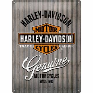 Placa metalica 30x40 Harley-Davidson Metal Wall - Gard metalic