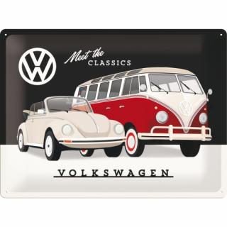 Placa metalica 30x40 Volkswagen Classics - Modele Clasice