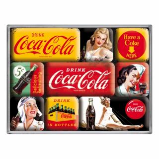 Set magneti Coca-Cola -Yellow Mix