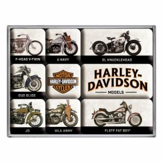 Set magneti Harley-Davidson Models - Modele