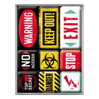 Set magneti Warning - Avertisment