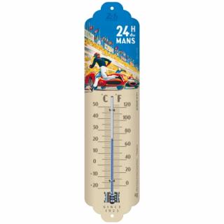 Termometru 24h Le Mans Racing Afis Albastru