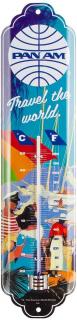 Termometru Pan Am - Travel the World - Calatoreste in lume