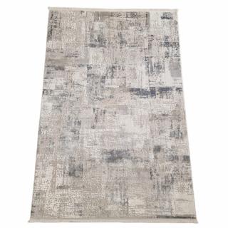 Covor antiderapant modern Myra, 00088, 100 x 200 cm, Gri Bej, Grosime 5mm