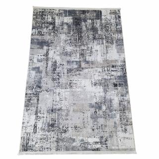 Covor antiderapant modern Myra, 00088, 120 x 180 cm, Gri Inchis Bej, Grosime 5mm