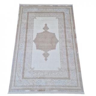 Covor clasic antiderapant Bonny , 00101, 100 x 200 cm, Crem Ivory, Grosime 5mm