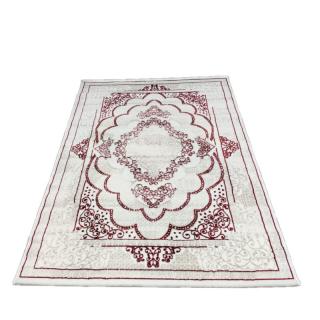 Covor Emoshi Florance Alb Rosu 2210 120 x 180