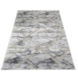 Covor Pera, 0201A 80 x 150 Gri Inchis Gri