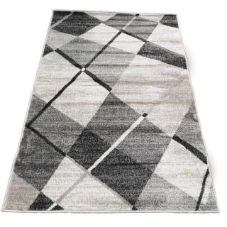 Covor Prato, 80 x 150 30511 0244 Gri Deschis Crem Gri Inchis