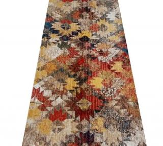 Traversa Rakkas, 100 x 100 0234A Galben Bej Inchis