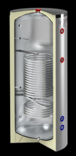 Boiler inox 200 L pentru Pompe de Caldura