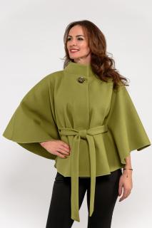 Capa Effect scurta verde fistic