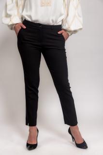 Pantaloni negri stofa italiana