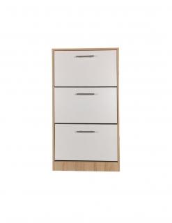 Pantofar GN Arizo 3 usi stejar alb - alb