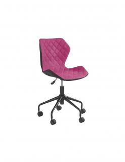 Scaun birou copii HM Matrix negru - roz