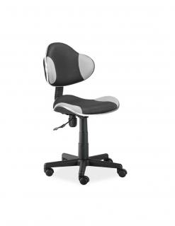 Scaun birou copii mesh SL QG2 gri - negru