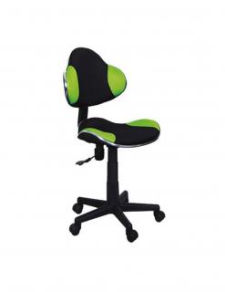 Scaun birou copii mesh SL QG2 verde - negru