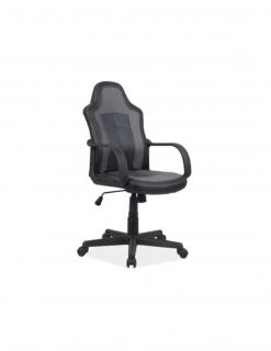 Scaun birou copii SL Cruz negru - gri