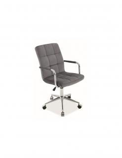 Scaun birou copii SL Q022 gri velvet