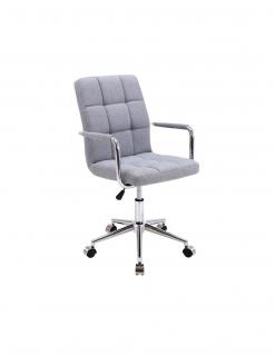 Scaun birou copii SL Q022 stofa gri