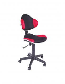Scaun birou copii SL QG2 rosu - negru