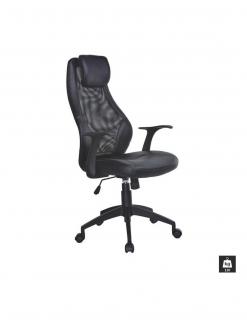 Scaun directorial mesh HM Torino negru