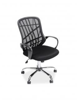Scaun directorial mesh SL Dexter negru