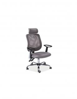 Scaun directorial mesh SL Q118 gri